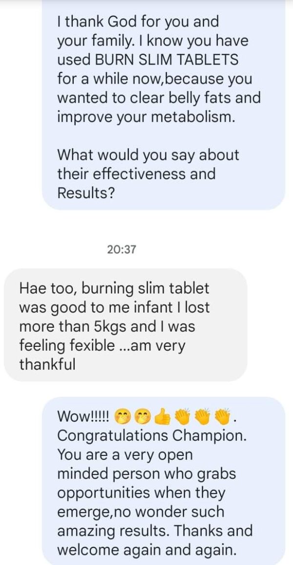 BURN SLIM TABLETS