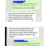 Covid symptoms suppressed