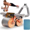 AUTOMATIC REBOUND ABDOMINAL WHEEL SET