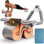 AUTOMATIC REBOUND ABDOMINAL WHEEL SET